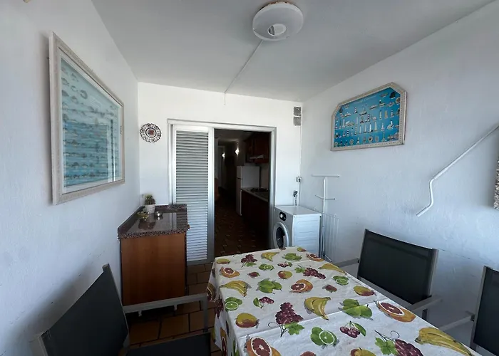 Casita Acogedora Frente Al Mar Lägenhet *